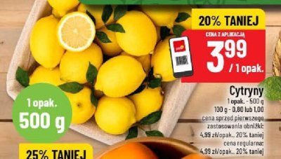 Cytryny promocja w POLOmarket