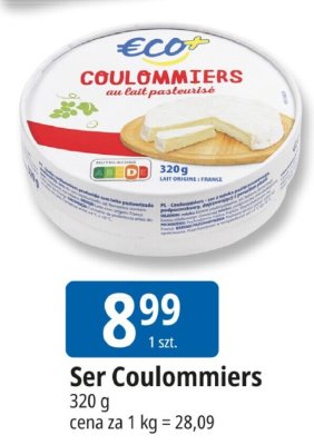 Ser Coulommiers Eco+ promocja w Leclerc