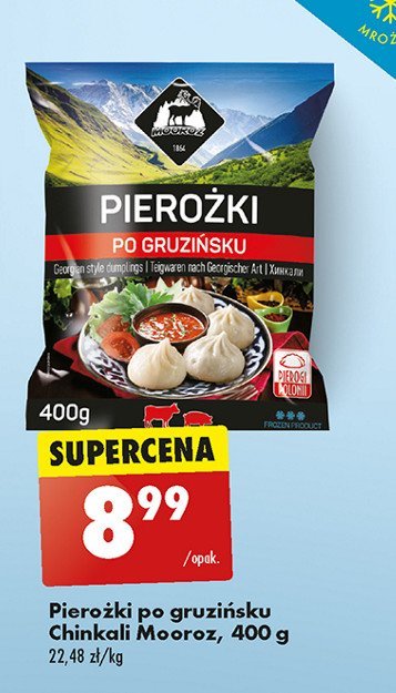 Pierożki po gruzińsku Mooroz promocja