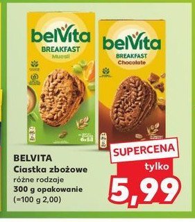 Ciastka kakaowe Belvita promocja w Kaufland