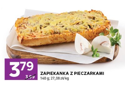 Zapiekanka z pieczarkami promocja w Stokrotka