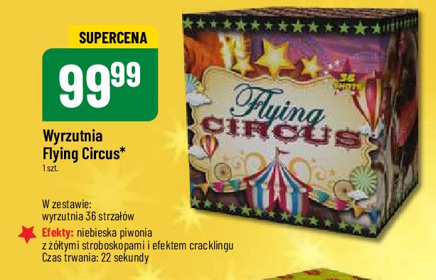 Wyrzutnia flying circus promocja