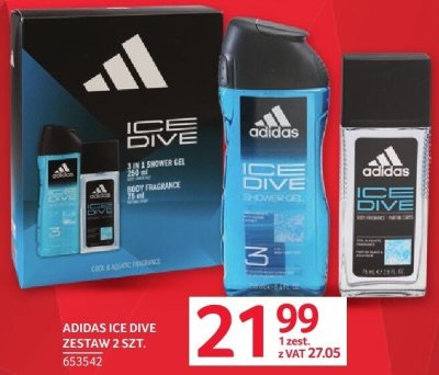 Zestaw Adidas Ice Dive 2 szt. promocja w Selgros