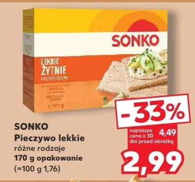 Pieczywo lekkie różne rodzaje promocja w Kaufland