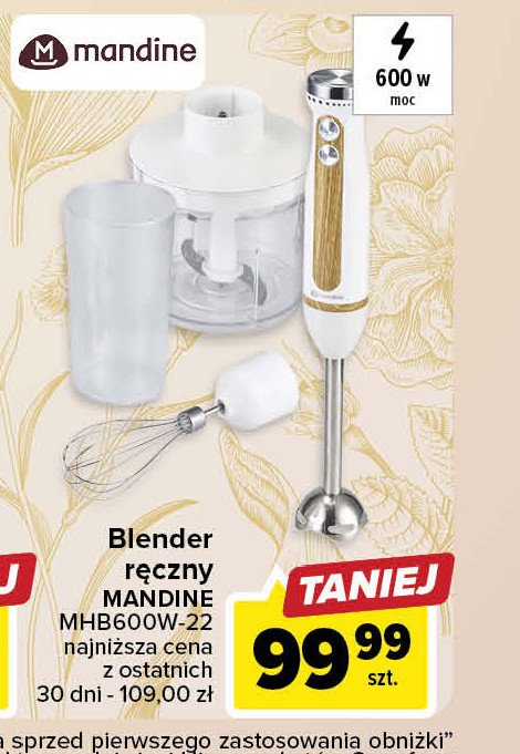 Blender mhb600w-22 Mandine promocja