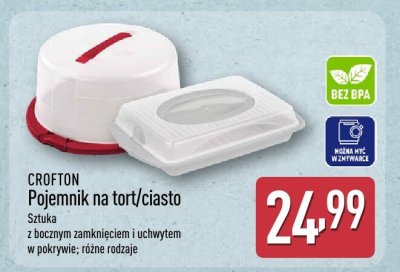 Pojemnik na tort Home creation promocja w Aldi
