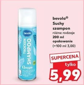 Szampon do włosów suchy Bevola promocja w Kaufland