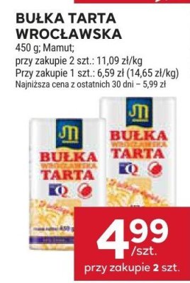 Bułka tarta Wrocławska Mamut promocja w Stokrotka