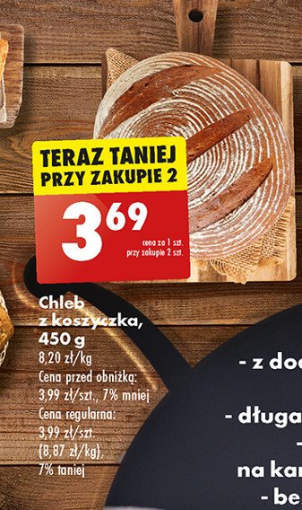 Chleb z koszyczka promocja