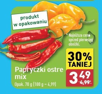 Papryczki ostre mix promocja