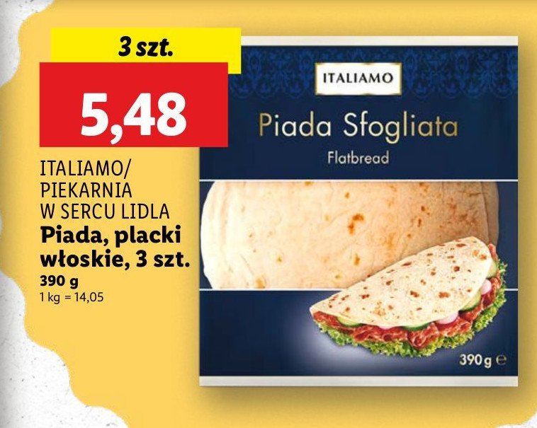 Piada PIEKARNIA W SERCU LIDLA promocja w Lidl
