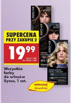 Farba do w艂os贸w 5.8 SYOSS PERMANENT promocja