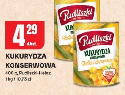 Kukurydza konserwowa Pudliszki-Heinz promocja w Chorten