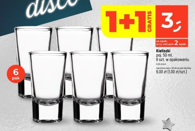 Kieliszki 50 ml promocja w Dealz