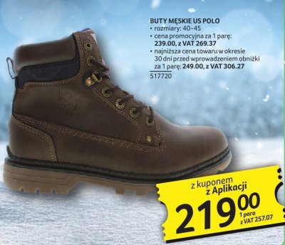 Buty męskie US Polo promocja w Selgros