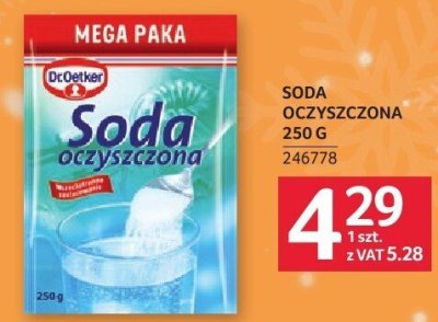 Soda oczyszczona 250 g promocja w Selgros