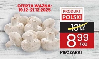Pieczarki promocja w Wafelek