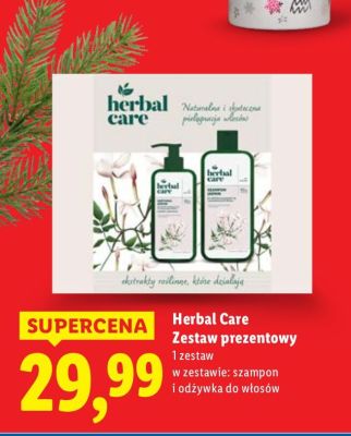 Zestaw prezentowy Herbal Care promocja w Lidl