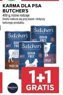 Karma dla psa Butcher's promocja w Stokrotka