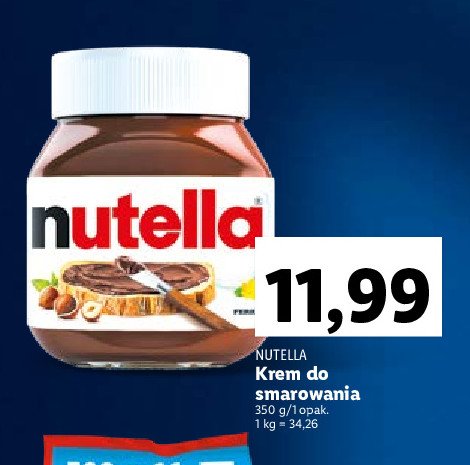 Nutella - krem czekoladowo-orzechowy promocje