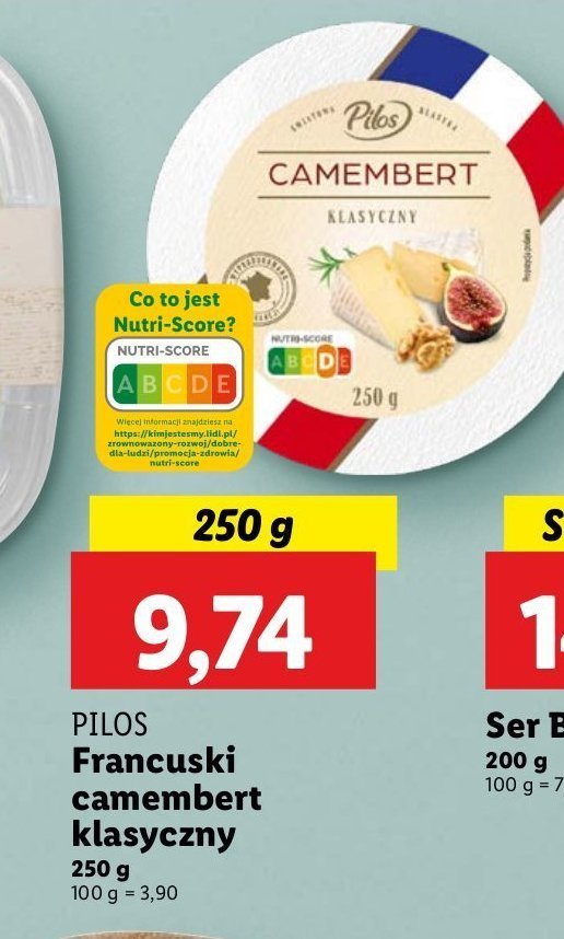 Camembert klasyczny Pilos promocja