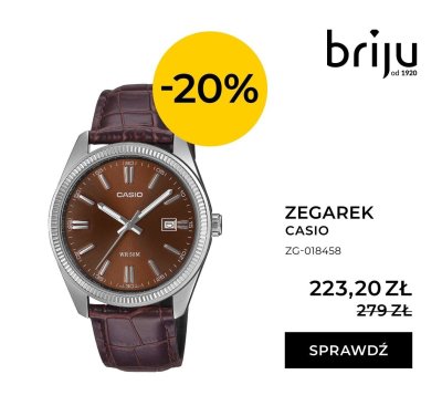 Zegarek CASIO ZG-018458 promocja w Briju