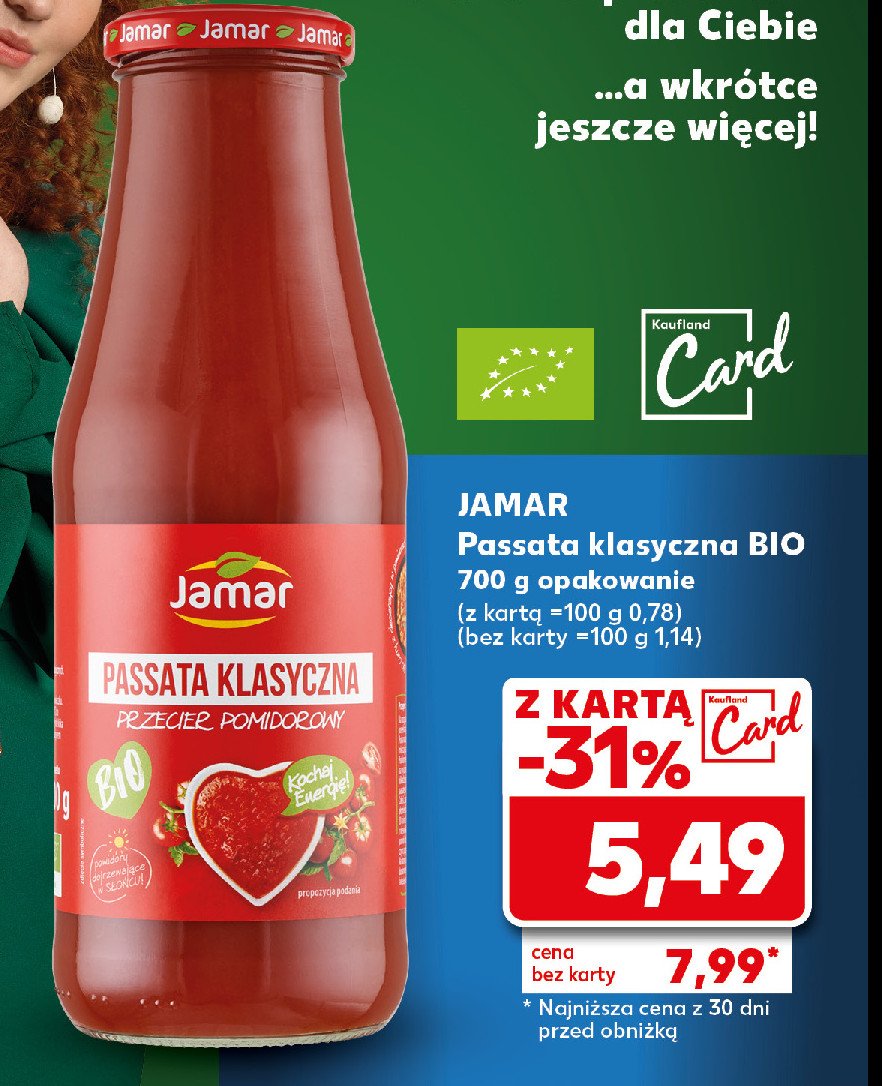 Passata pomidorowa Jamar promocja w Kaufland