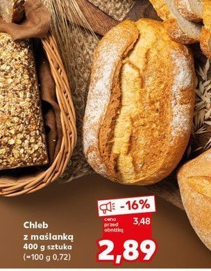 Chleb z maślanką promocja