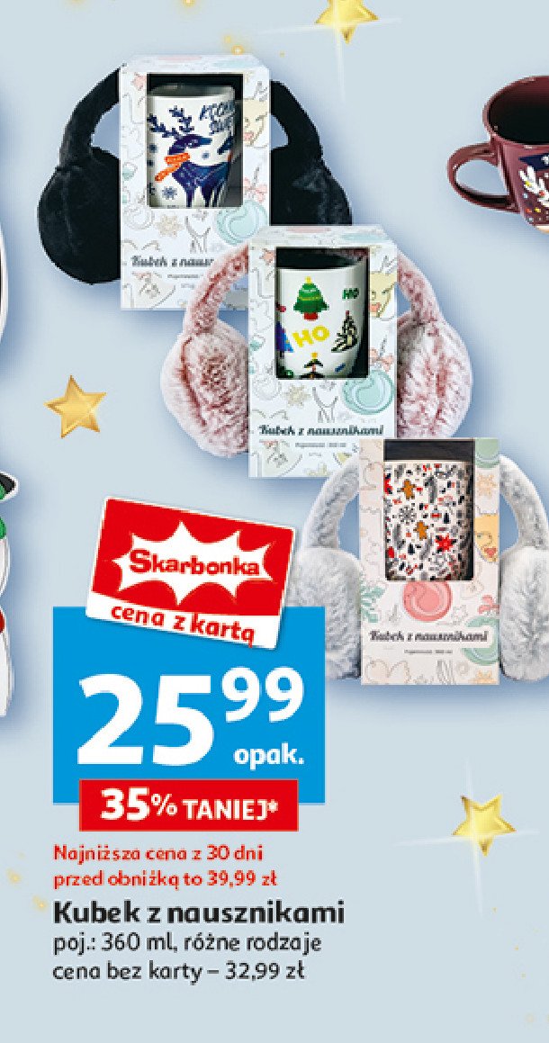 Kubek + nauszniki promocja w Auchan