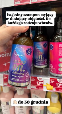 Szampon delikatny dodający objętości promocja w Rossmann