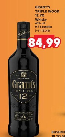 Whisky Grant's 12 yo promocja