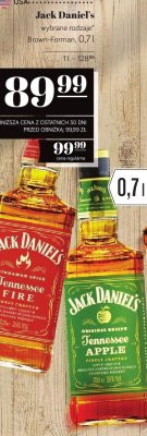 Whisky Jack Daniel's Tennessee Apple 0,7l promocja w POLOmarket