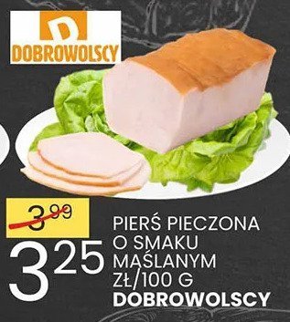 Piers pieczona o smaku maślano Dobrowolscy promocja w Wafelek