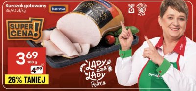 Kurczak gotowany Silesia duda high protein promocja w Delikatesy Centrum