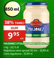 Majonez stołowy Roleski promocja