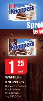 Wafelek Knoppers promocja w Chorten