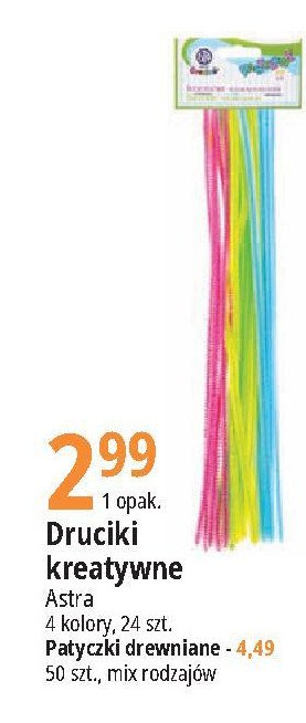 Druciki kreatywne Astra promocja