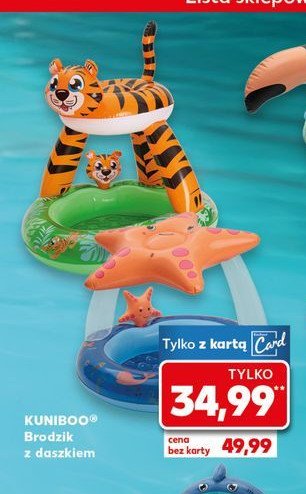 Brodzik z daszkiem Kuniboo promocja w Kaufland