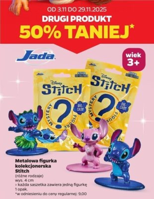Metalowa figurka kolekcjonerska Stitch drugi -50% taniej promocja w Netto