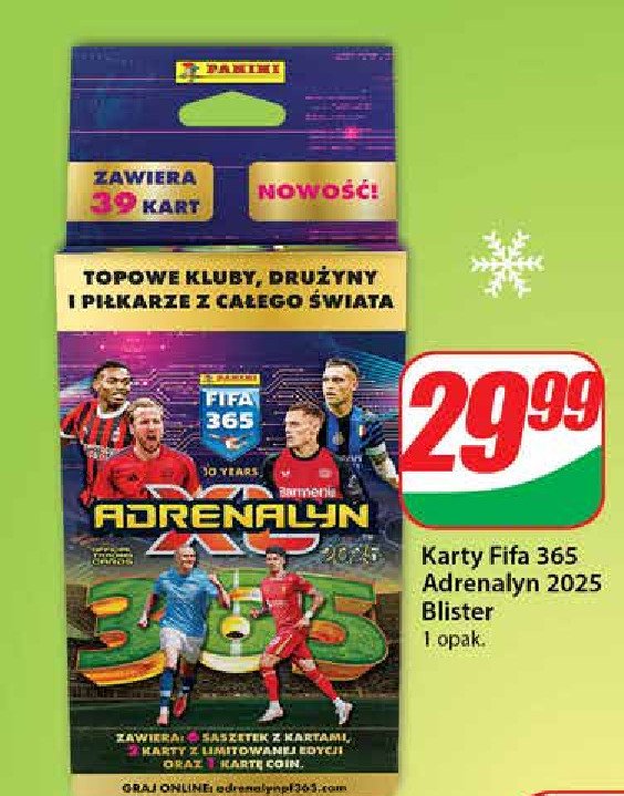 Karty piłkarskie fifa 365 2025 Panini promocja