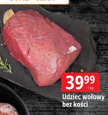 Udziec wołowy bez kości promocja w Leclerc