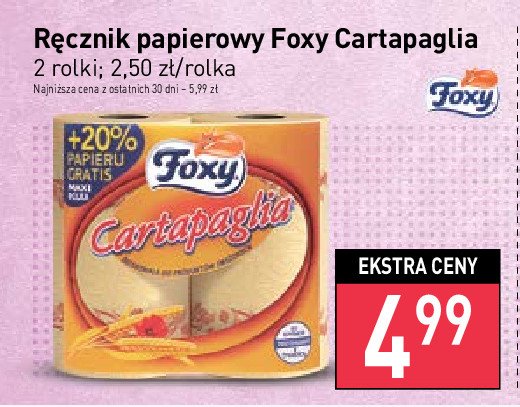 Ręcznik kuchenny Foxy cartapaglia promocja