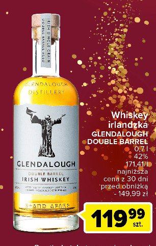Whiskey GLENDALOUGH DOUBLE BARREL promocja
