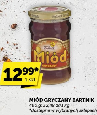 Miód gryczany Bartnik promocja w Euro Sklep