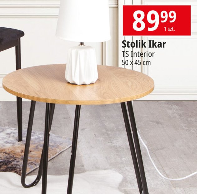 Stolik kawowy ikar 45 x 48 cm Ts interior promocja