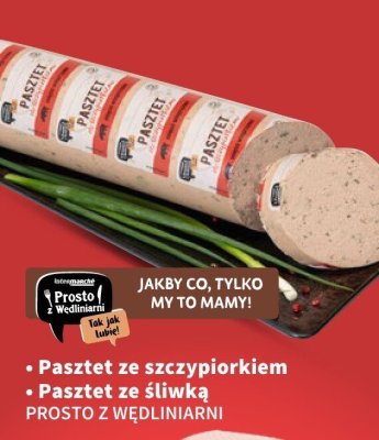 Pasztet ze szczypiorkiem  promocja w Intermarche