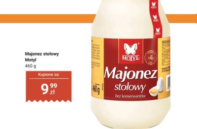 Majonez stołowy  promocja w Dino