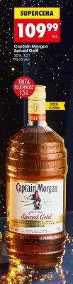 Rum Captain Morgan Spiced Gold promocja w Biedronka