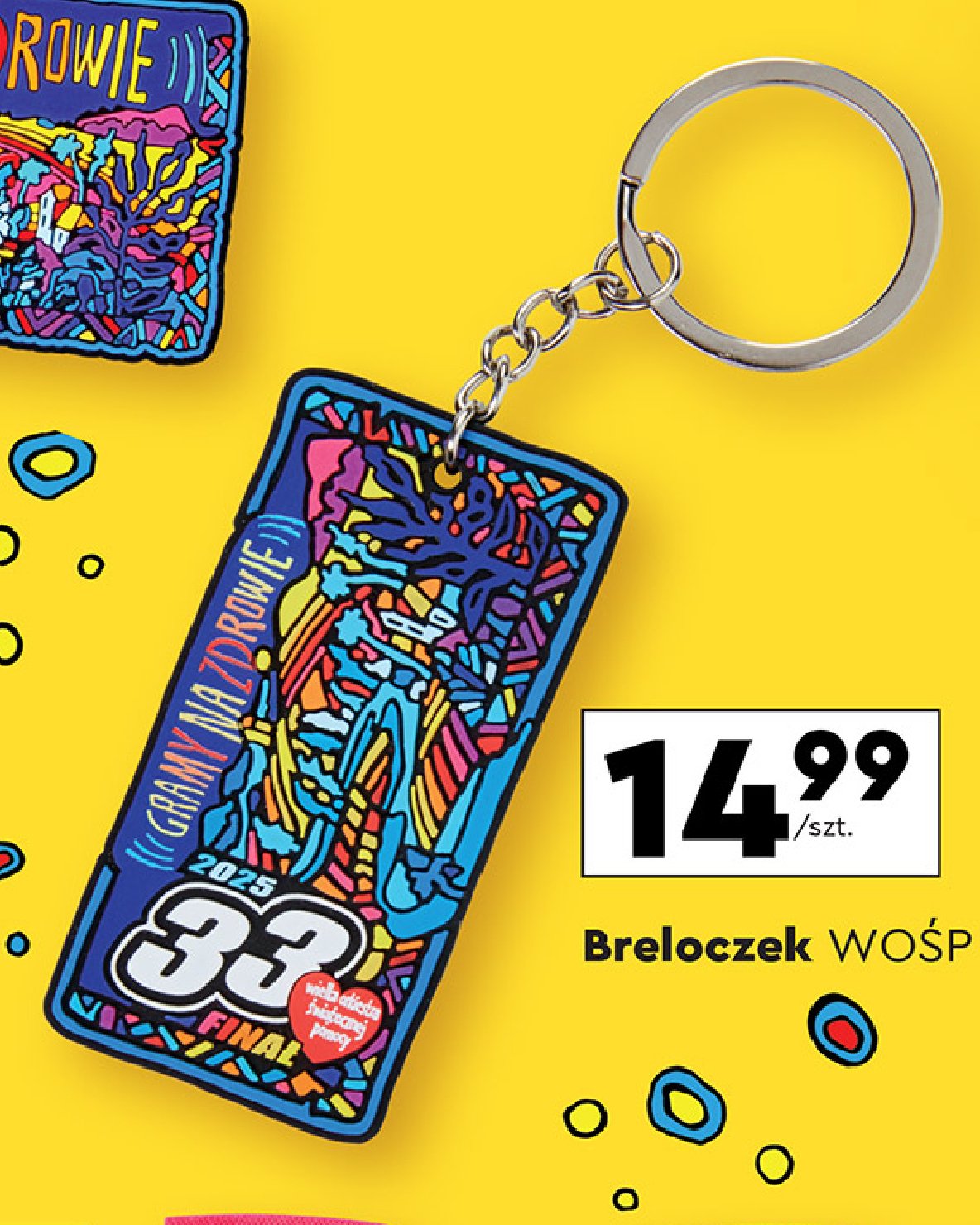 Brelok wośp promocja