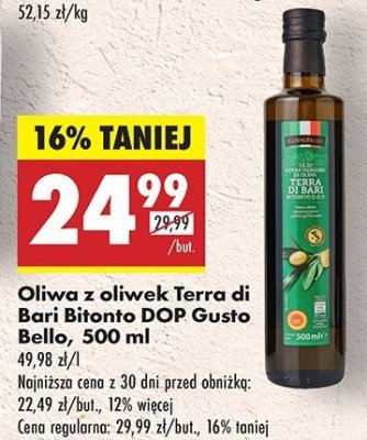 Oliwa z oliwek Gustobello promocja